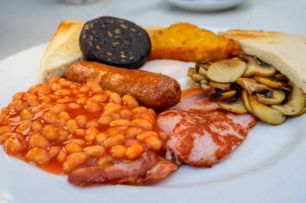 Full Scottish breakfast plate